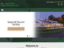 Tablet Screenshot of petitbrook.com
